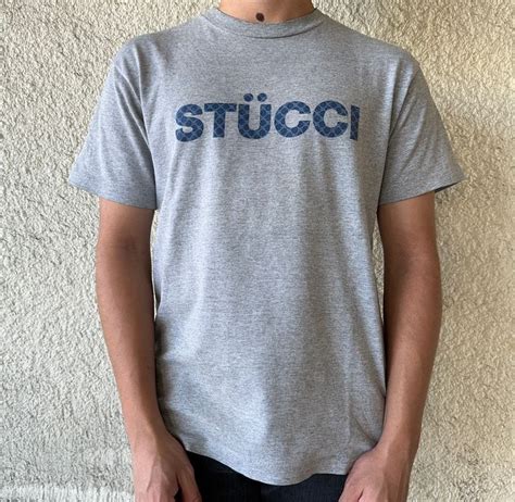 stussy gucci monogram|Stussy 2000s ‘Stucci’ Gucci Monogram Vintage T shirt.